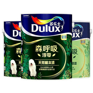 Dulux 多乐士 Donless 多乐士 森呼吸  A8225+A931 乳胶漆 15L