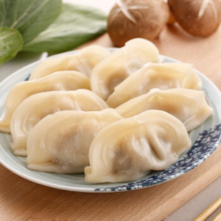 三全 状元水饺4斤 韭菜鸡蛋+菌菇三鲜 1.02kg*2 早餐 夜宵 速冻 饺子 方便速食