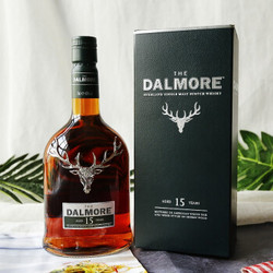 The Dalmore 达尔摩 15年苏格兰北高地单一麦芽威士忌 700ml