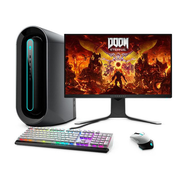 Alienware 外星人Aurora R11 27英寸台式机黑色(酷睿i7-10700F、GTX