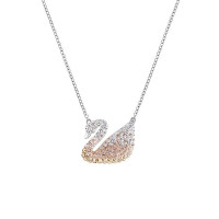 品质好东西：SWAROVSKI 施华洛世奇 5215034 渐变天鹅项链 大号
