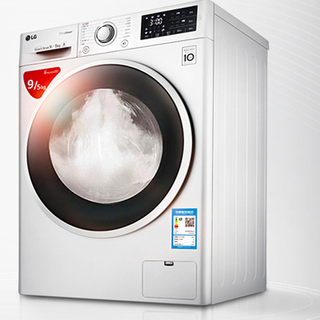 LG 乐金 WD-BH451D0H 洗烘一体机 9kg洗5kg烘 奢华白