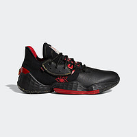 adidas 阿迪达斯 Harden Vol. 4 GCA 男士篮球鞋 EF9940 黑/浅猩红/金