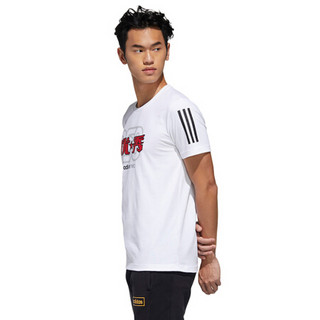 阿迪达斯 ADIDAS NEO 男子 运动休闲系列 M GK TEE2 运动 T恤 GK1484 L码