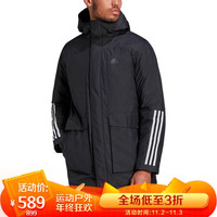 阿迪达斯 ADIDAS 男子 户外系列 LT FIELD JKT 运动 棉服 GE9998 2XL码