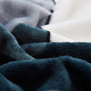 南极人NanJiren 毛毯 加厚珊瑚绒毯子 夏天办公室空调盖毯小床单 200*230cm