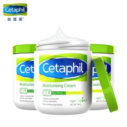 Cetaphil 丝塔芙 丝塔芙致润保湿霜 550g*3瓶(赠洁面118ml)
