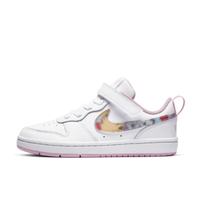 NIKE 耐克 COURT BOROUGH LOW 2 SE 幼童运动休闲鞋 CZ6613-100 白色