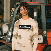 Dickies 帝客 DK006872 男士迷彩印花卫衣