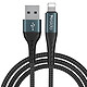 YESIDO CA62 编织数据线 Type-C/iPhone/Micro-USB接口 1.2米