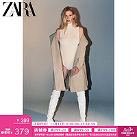 ZARA 新款 女装 连帽大衣外套 03046304710