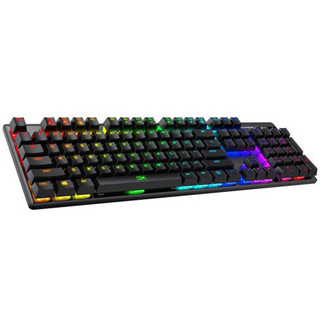 HYPERX Alloy Origin 104键 有线机械键盘 黑色 HyperX火轴 RGB