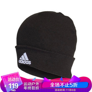 adidas 阿迪达斯 男女 配件系列 LOGO WOOLIE 运动 针织帽 FS9022 OSFM码