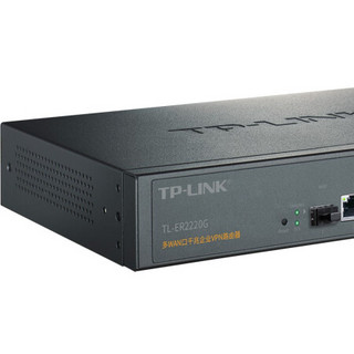 TP-LINK 全千兆企业级VPN路由器 双核多WAN口带SFP光口办公商用有线主路由 内置AC防火墙 TL-ER2220G