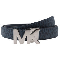 迈克·科尔斯(MICHAEL KORS) MK男士腰带 BELT系列PVC深蓝色礼盒款腰带 36H9MBLY4V ADML PL BLUE