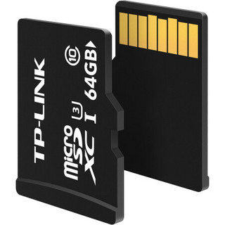 TP-LINK 普联 TL-SD64 Micro-SD存储卡 64GB（UHS-I、U3）