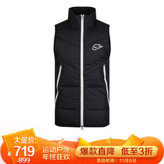 耐克 NIKE 男子 羽绒服 AS M NSW DWN FIL WR VEST SHLD 运动服 CU4415-010 黑色 XL码