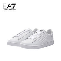 EA7 EMPORIO ARMANI阿玛尼EA7奢侈品20秋冬男女士同款休闲鞋 X8X001-XCC51 WHITE-00001白色 6