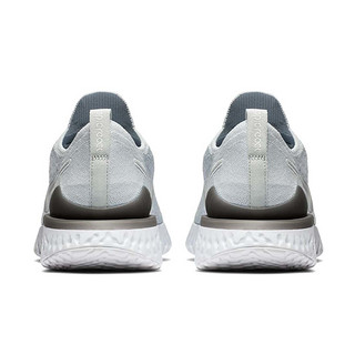 NIKE 耐克 Epic React Flyknit 2 男士跑鞋 BQ8928-004 浅灰色 40