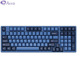 Akko 艾酷 3098 海洋之星机械键盘 佳达隆CAP 金黄轴