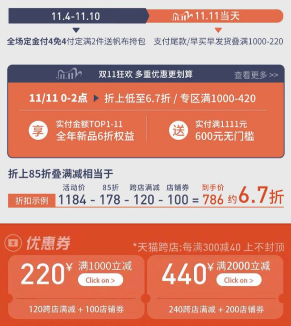 天猫精选 HOTSUIT旗舰店 双十一狂欢