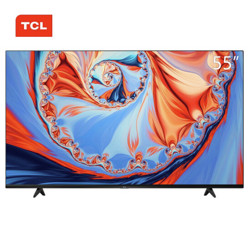 TCL 55V8 55英寸 4K高清超薄智能语音全面屏网络平板电视