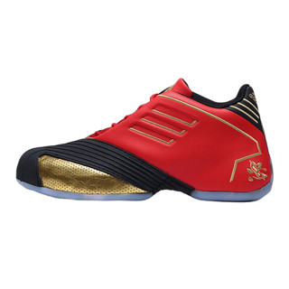 adidas 阿迪达斯 T-Mac 1 男士篮球鞋 FW3655 亮红/一号黑/金 42