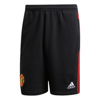 adidas 阿迪达斯 MUFC 3S SWT SHO 男士运动裤 FR3851 黑色 S