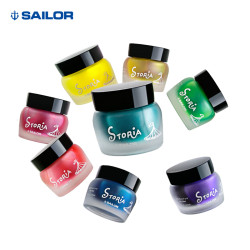 SAILOR 写乐 1502 STORIA马戏团 钢笔彩墨 30ml 八色各一瓶