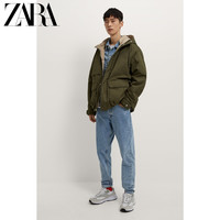 ZARA 08574337505 男士撞色棉服派克外套