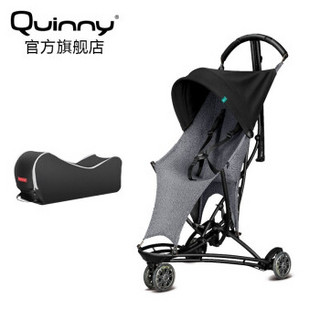 Quinny 荷兰进口 Yezz air 三轮超轻便折叠伞车 可上飞机 避震婴儿推车 Yezz AIR 灰色