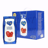 7月产蒙牛纯甄红枣枸杞风味酸奶200g*10盒（整箱发货）