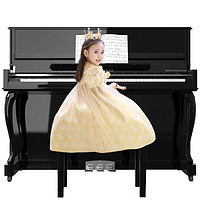 双十一预售：PEARLRIVER 珠江钢琴N-121  立式钢琴德国进口配件