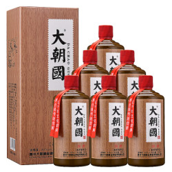 大朝国经典贵州茅台镇53度酱香型白酒500ml6整箱装