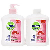 京东PLUS会员：Dettol 滴露 滋润倍护洗手液 500g+瓶装补充装500g *3件