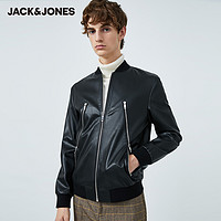 Jack Jones 杰克琼斯 219321545 人造革夹克