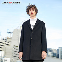 JACK JONES 杰克琼斯 219327515 可拆卸内里毛呢大衣