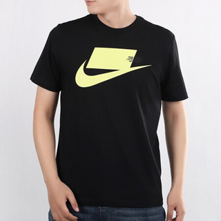 NIKE耐克 CK2227-01 SPORT PACK SS TEE 短袖文化衫 黑色 XL码