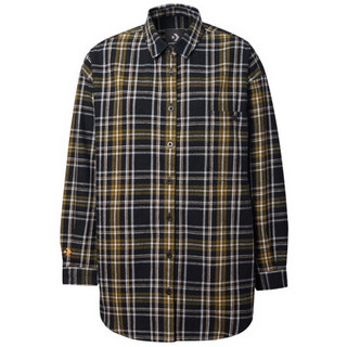 CONVERSE 匡威 女子 Woven Plaid Oversized Shirt 衬衫 10020880-A01 L码