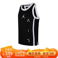 耐克 NIKE 男子 背心AS M J AIR BBALL JERSEY 运动服 CT4766-010 黑色 L码