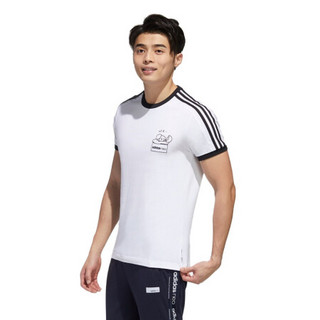 阿迪达斯 ADIDAS NEO 男子 运动休闲系列 M GDTM 3S TEE 运动 T恤 GL7219 XL码