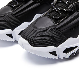 EMPORIO ARMANI阿玛尼EA奢侈品20秋冬男士休闲鞋 X4X309-XM486 BLACK-L012黑色 8