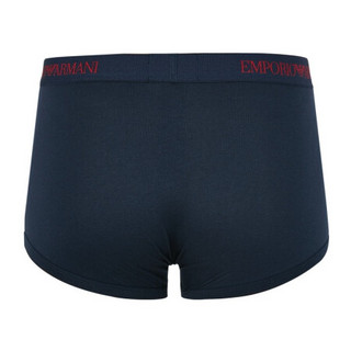 EMPORIO ARMANI UNDERWEAR阿玛尼EA奢侈品20秋冬男士内裤(三条装) 111625-0A722 NAVYRED-19875藏青色红色 L