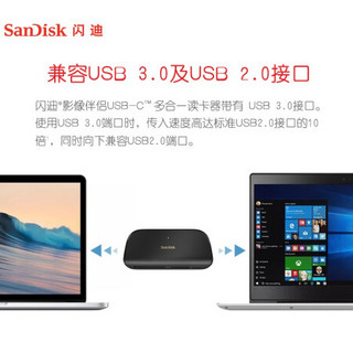 SanDisk 闪迪 影像伴侣 多合一 读卡器