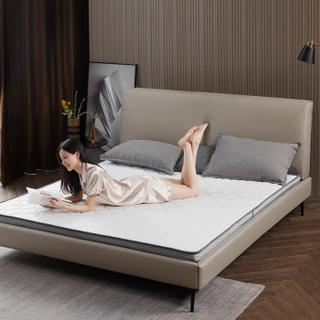网易严选天然乳胶枕床垫活氧棉防螨护脊床垫 2段式可折叠床褥加厚 120*200cm