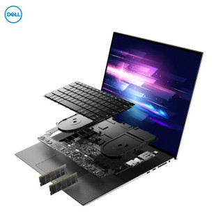 戴尔（DELL）Precision5750 17英寸设计师移动图形工作站笔记本I7-10750H/32G/1T+1T/Raid1/RTX3000 6G/4K