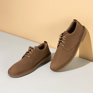 Clarks Desert London 男士低帮休闲皮鞋