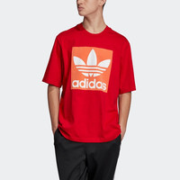 adidas 阿迪达斯 三叶草 OVERSIZED TEE FK9991 男士运动T恤