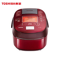 东芝（TOSHIBA）微电脑电磁IH真空压力电饭煲RC-CS18M 红色 5.2L