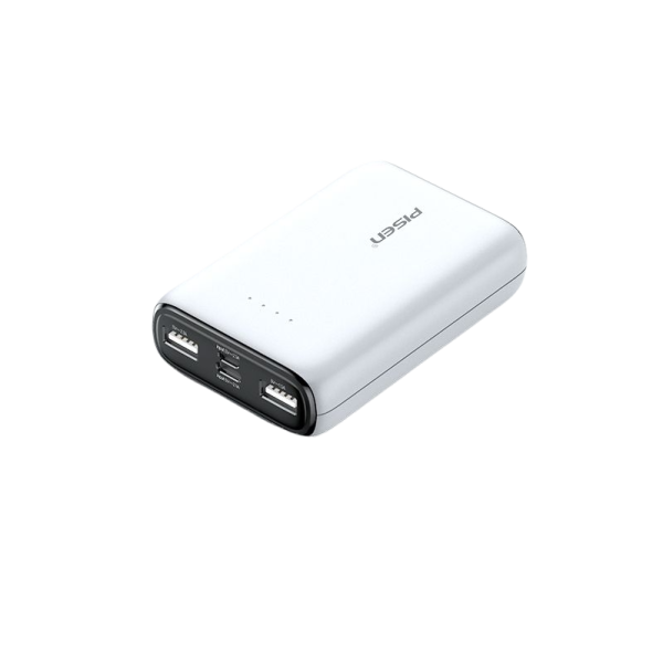 pisen 品胜 易充7c 移动电源 白色 10000mah type-c 10w